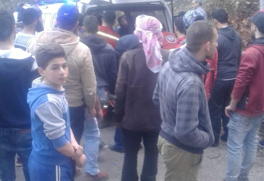 بالصورة: أصيب اثر سقوط احدى الصخور عليه في حرش الضنية
