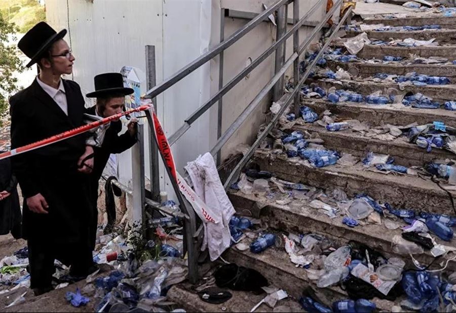 "حادث التدافع في إسرائيل"... فيديو جديد يكشف التفاصيل