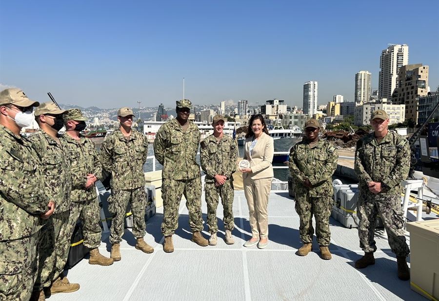 شيا في مرفأ بيروت... ودعمٌ أميركي للجيش والقوى الأمنية 