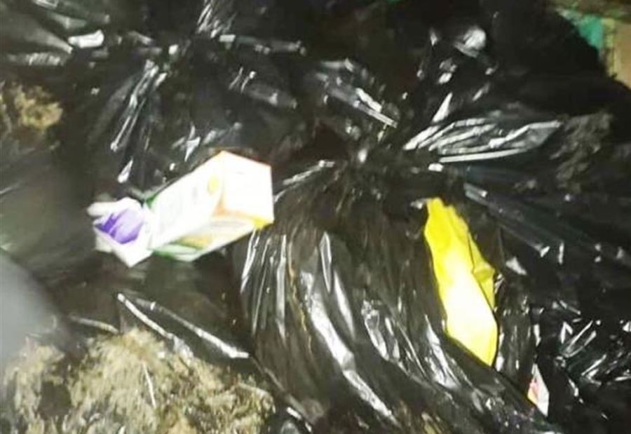 بالصورة: ضبط شاحنة نفايات طبية في بعلبك
