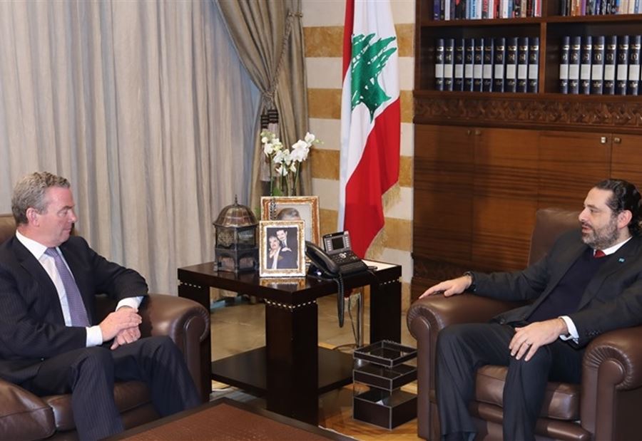 الحريري استقبل وزير الدفاع الاوسترالي وسفير الجزائر 