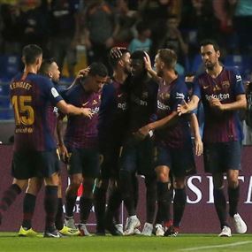 برشلونة يحصن نجمه بشرط جزائي مهول