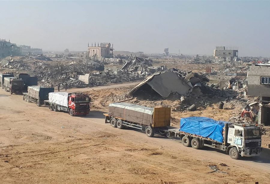 إسرائيل تستهدف شاحنات حماس في غزة