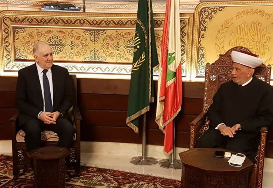 موقف مشترك لدريان وفهمي