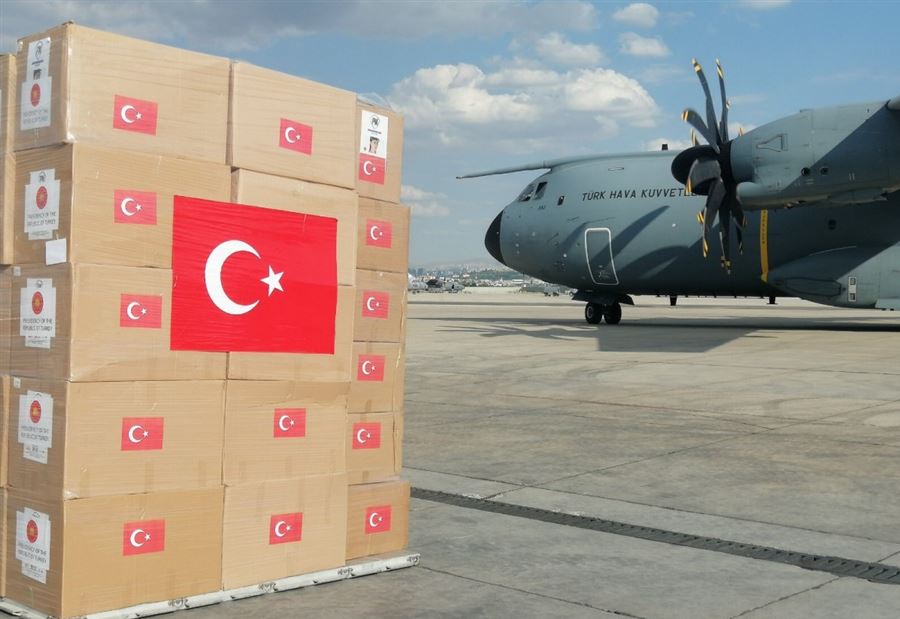 مساعدات طبيّة تركيّة إلى لبنان