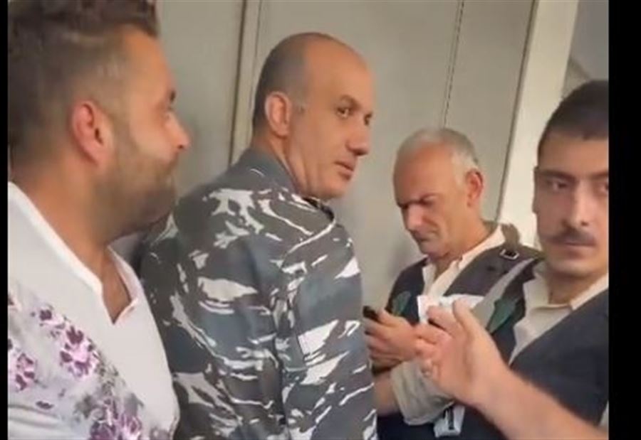 إشكالٌ أمام مصرف في صيدا (فيديو)