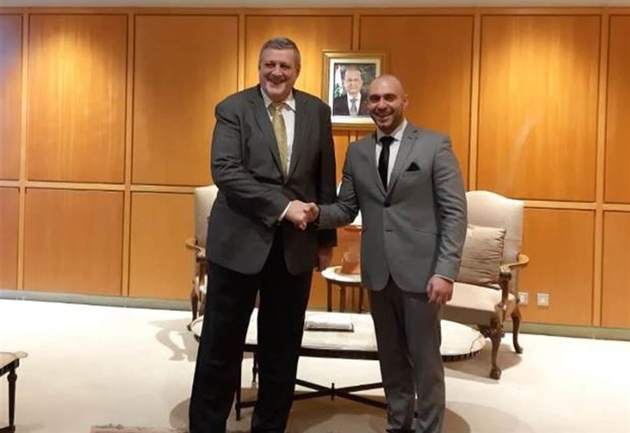 وصول المنسق الخاص للامم المتحدة الى بيروت  وصول المنسق الخاص للامم المتحدة الى بيروت