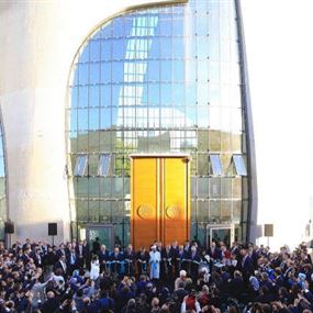 أردوغان يفتتح أحد أكبر مساجد أوروبا في كولونيا الألمانية