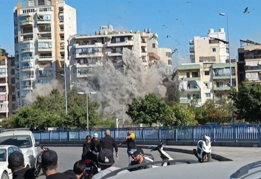 "في غضون ثوان"... معلومات عن الصاروخ الذي دمر مبنى في الشياح