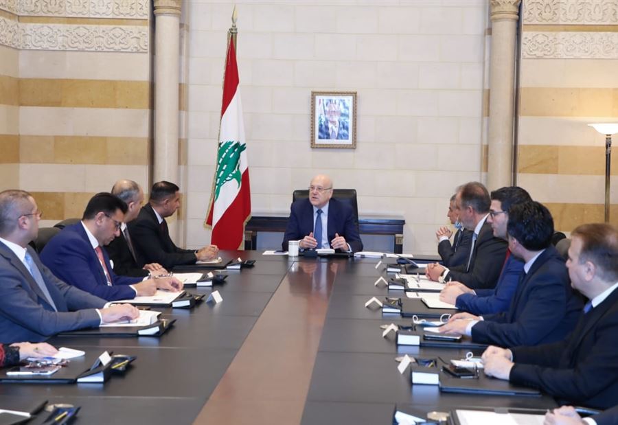 "التعاون المشترك بين لبنان والعراق"... إجتماعٌ في السراي 