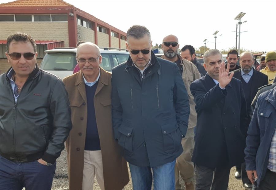 حبيش يزور مرفأ صيادي العبدة لتفقد أضرار العاصفة