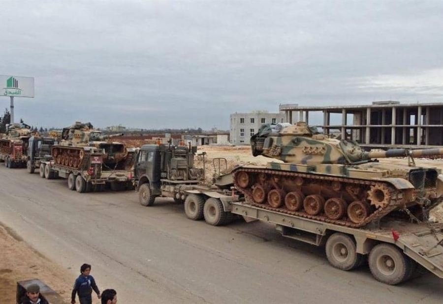 مزيدٌ من الحشد العسكري التركي في إدلب مزيدٌ من الحشد العسكري التركي في إدلب