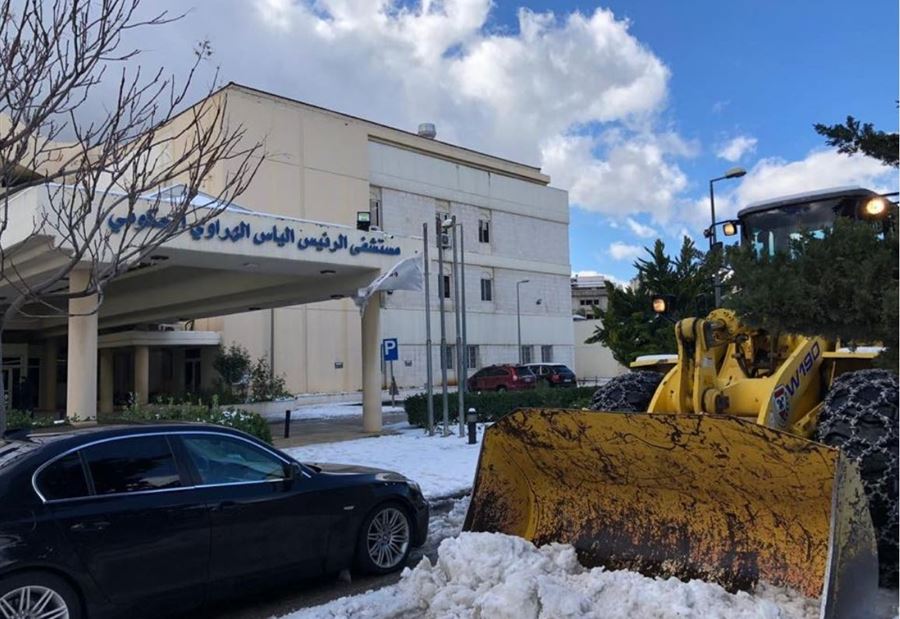 بالصور: فتح طرقات زحلة الرئيسية والفرعية