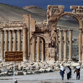 سوريا.. وعود حكومية بإعادة بناء وترميم آثار تدمر سوريا.. وعود حكومية بإعادة بناء وترميم آثار تدمر