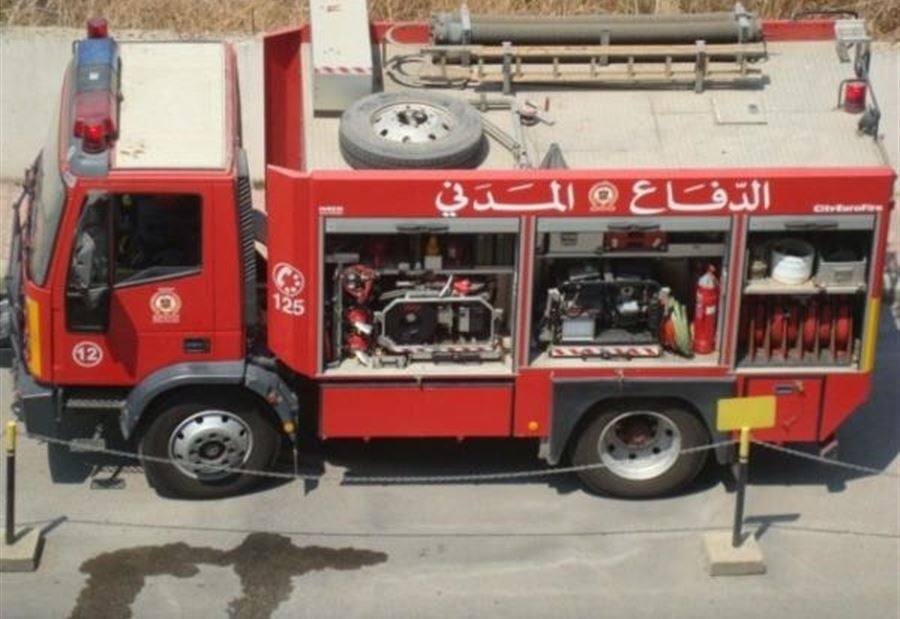 جريح اثر حريق داخل سيارة في الهري