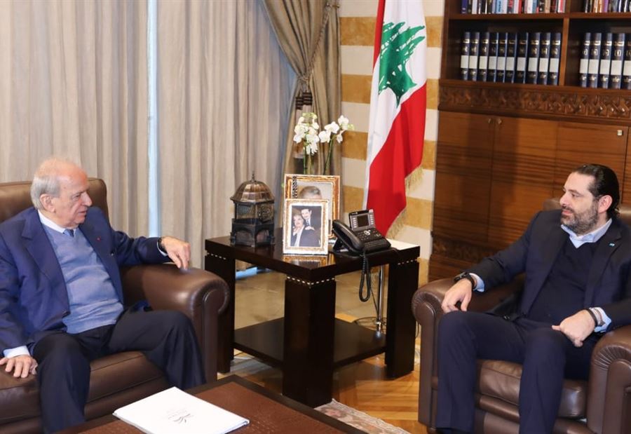 الحريري استقبل الوزير مروان حمادة