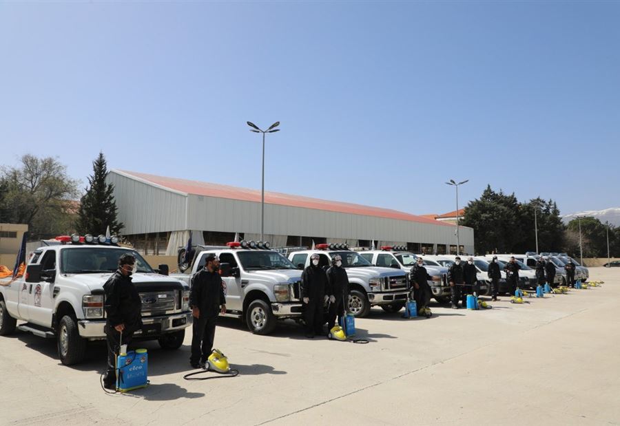 بالصور: تشكيل وحدة التعقيم الصحية في البقاع