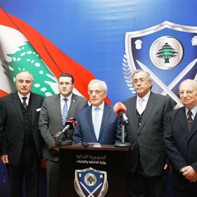 وزير الداخلية التقى وفد اتحاد العائلات البيروتية 