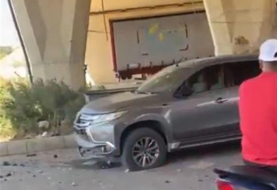 على طريق "شتورا"... استهداف جديد لسيارة (فيديو)