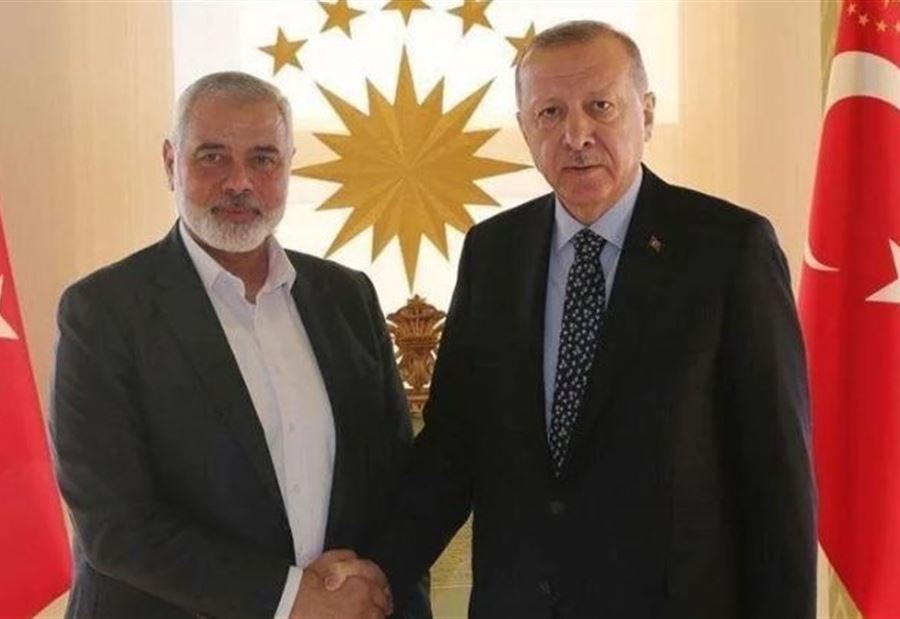 "لمحادثات مع أردوغان"... هنية الى تركيا خلال أيام! "لمحادثات مع أردوغان"... هنية الى تركيا خلال أيام!