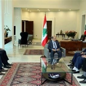 عون عرض مع وفد من العاقورة لقضية عقارات البلدة مع اليمونة عون عرض مع وفد من العاقورة لقضية عقارات البلدة مع اليمونة