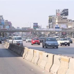 تدابير سير على اوتوستراد جل الديب