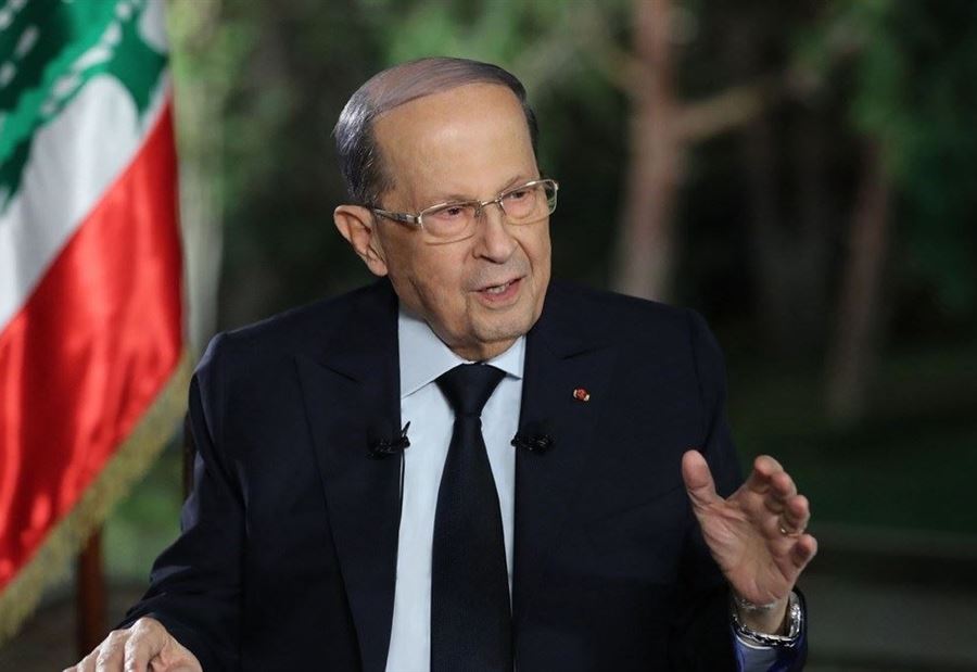 عون تابع دراسة مشروع الموازنة