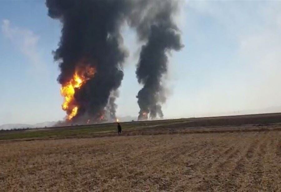 إنفجار خط لِمُكثفات الغاز في مصفاة بإيران