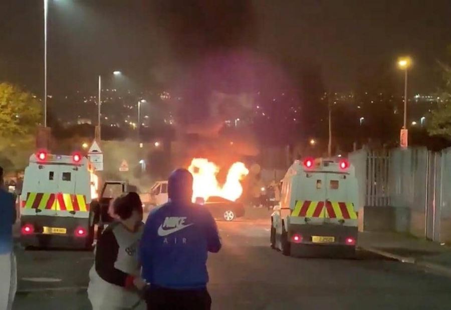 عمل "إرهابي" بأيرلندا الشمالية