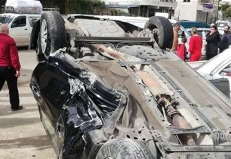 بالصور: جريح اثر حادث سير في عكار بالصور: جريح اثر حادث سير في عكار