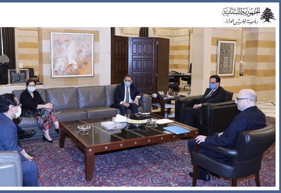 دياب يبحث بملف مكافحة الفساد 