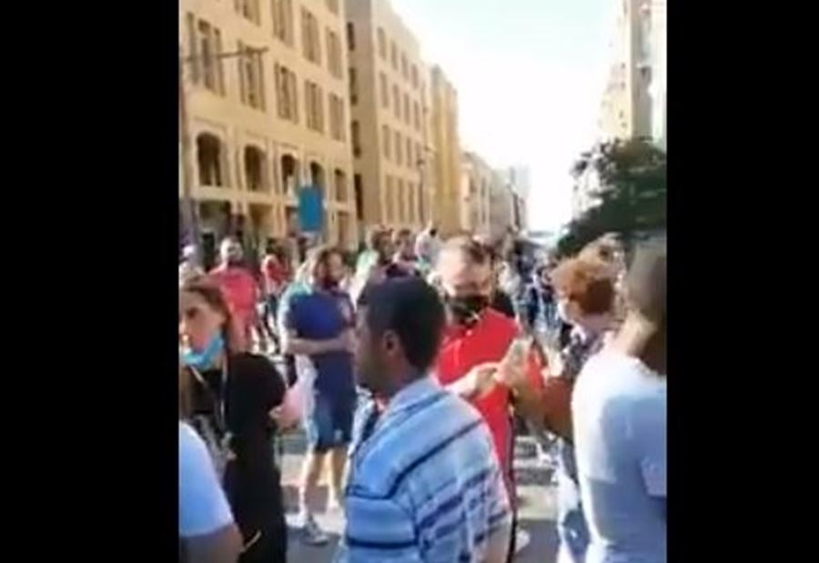 بالفيديو: اعتصامٌ أمام مداخل مجلس النواب 