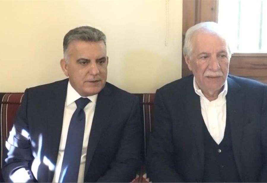زعيتر استقبل في بعلبك معزين بوالدته