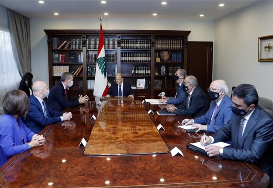 عون: لبنان يَنتظرُ تسهيلَ عودةِ النازحين عون: لبنان يَنتظرُ تسهيلَ عودةِ النازحين