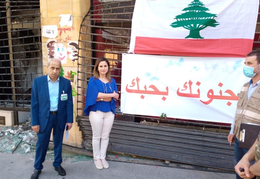 عبد الصمد وخير يتفقدان اللعازارية ورياض الصلح