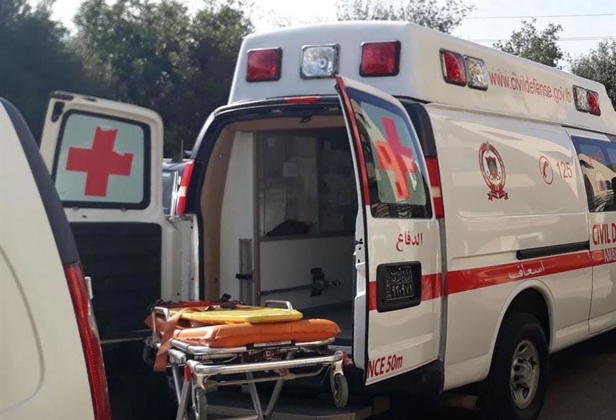 نقل جثة عاملة اجنبية من الدكوانة الى المستشفى