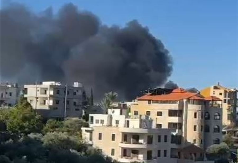 دخان كثيف في سماء جبيل... ماذا يحصل؟ (فيديو)