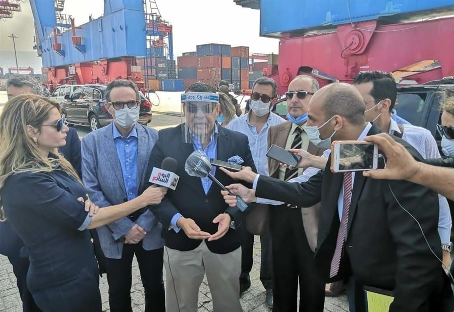 "125 طناً مِن الزجاجِ لمساعدةِ اللبنانيين"