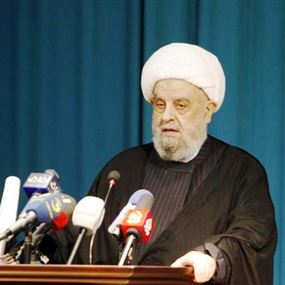قبلان هنأ خامنئي بذكرى الثورة