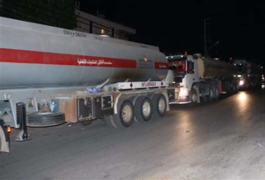 بالصور: شاحنات عراقية إلى لبنان  بالصور: شاحنات عراقية إلى لبنان