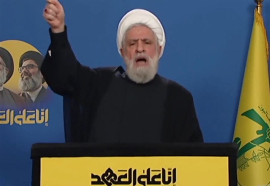 كلمة "مؤثرة" لقاسم عن نصرالله: سنكمل الطريق ولو قتلنا جميعاً