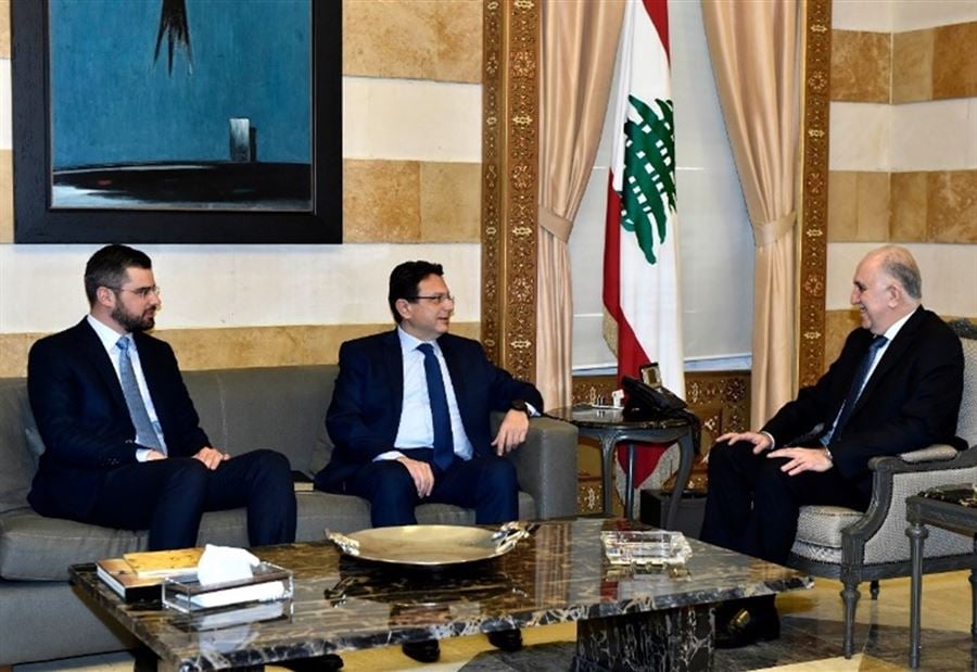 فهمي يلتقي فرنجية والخازن
