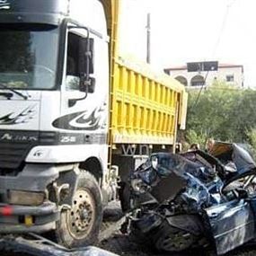 بالصورة: وفاة إبن جباع الجنوبية بحادث سير مروع