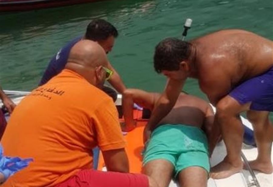 بالصور: سقط عن زورق سياحي في جونية... وهذا ما حصل!