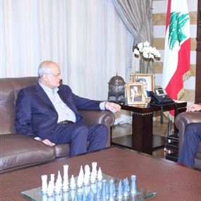علي حسن خليل في بيت الوسط