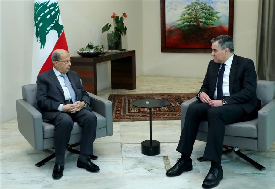 في بعبدا... "التأليف الحكومي" بين عون وأديب 