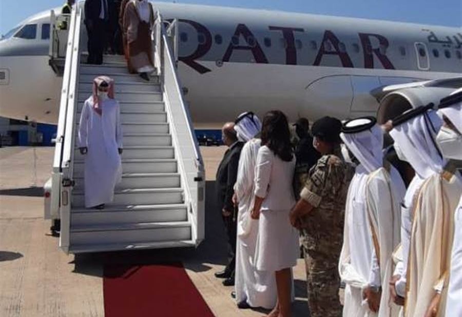 وزير الخارجية القطري في بيروت