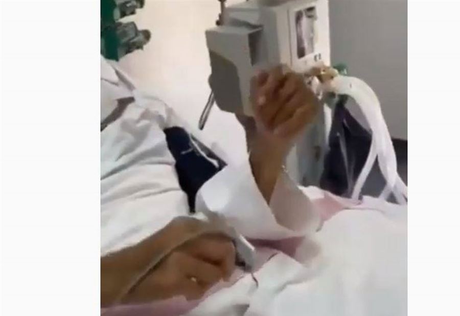 استعادت وعيها بعد غيبوبة لـ 3 أسابيع جراء إنفجار بيروت (فيديو)