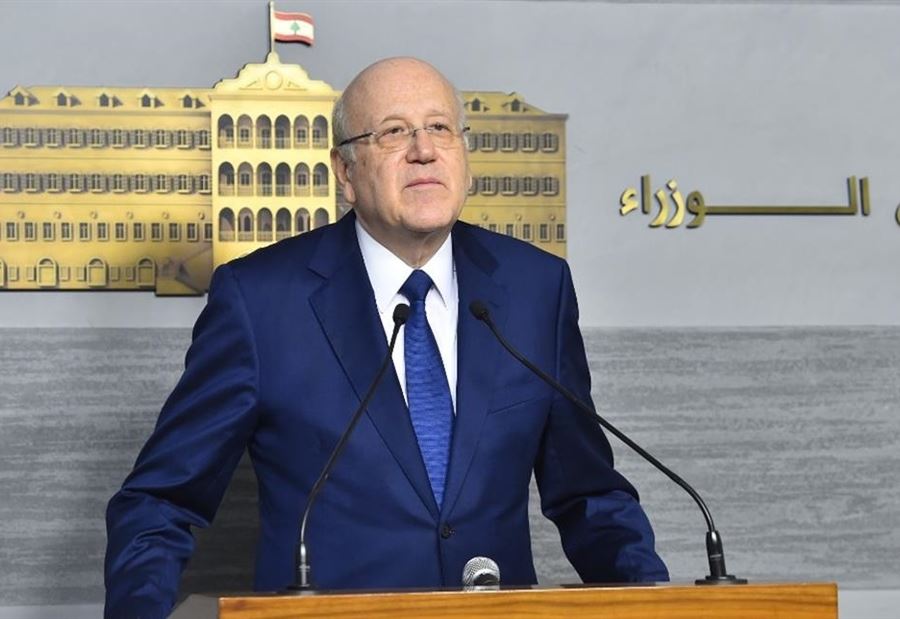 ميقاتي "يستغرب" ما قيل من منبر بعبدا