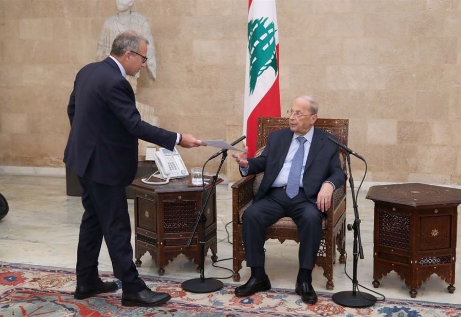 باسيل من بعبدا: العهد بدأ بالمراسيم وينتهي بالترسيم